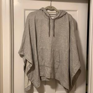 Sundry Grey Poncho from Anthropologie